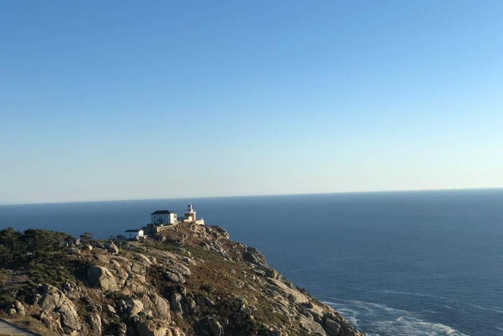 Junto Camino De Santiago,1ª Linea De Playa Apartman Finisterre Kültér fotó