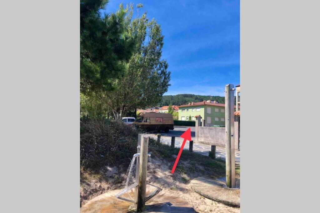 Junto Camino De Santiago,1ª Linea De Playa Apartman Finisterre Kültér fotó