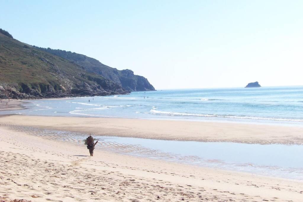Junto Camino De Santiago,1ª Linea De Playa Apartman Finisterre Kültér fotó