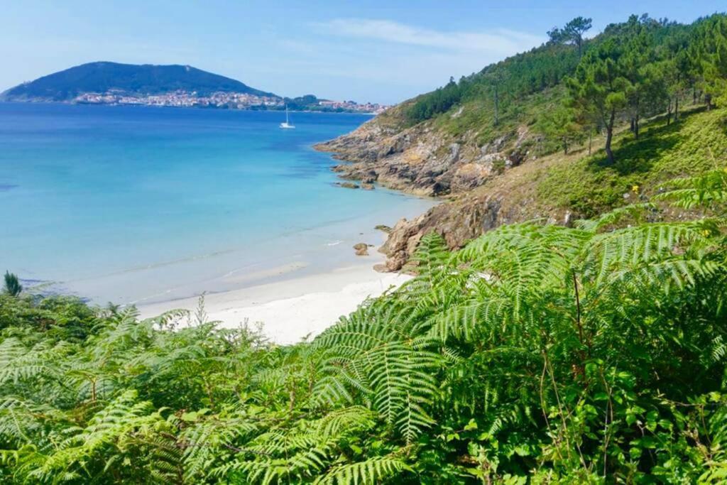 Junto Camino De Santiago,1ª Linea De Playa Apartman Finisterre Kültér fotó
