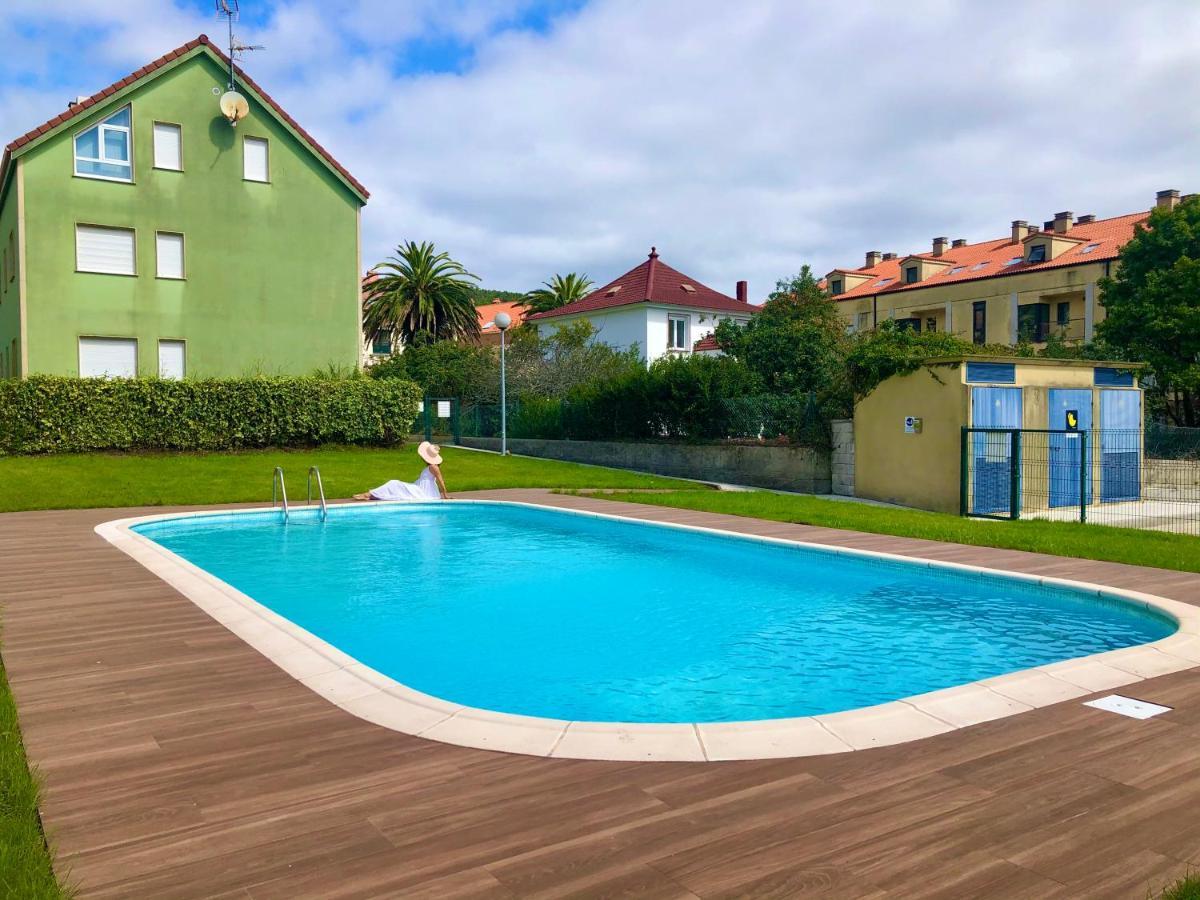 Junto Camino De Santiago,1ª Linea De Playa Apartman Finisterre Kültér fotó